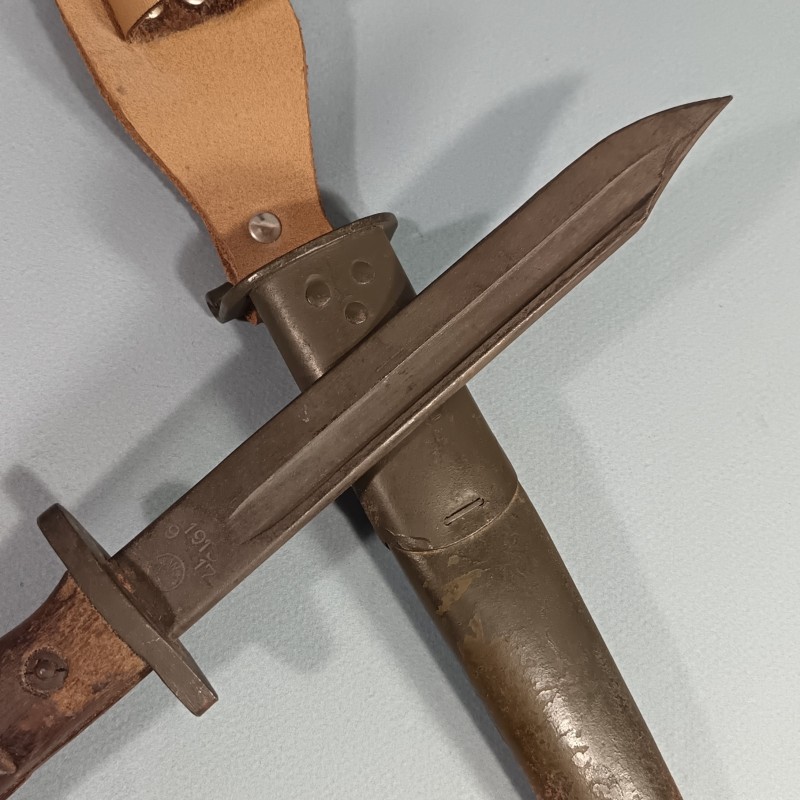 BAIONNETTE COUTEAU US 1917 REMINGTON RECOUPEE POUR LA LEGION ETRANGERE 2 ème REP PARACHUTISTES INDO SUEZ ALGERIE